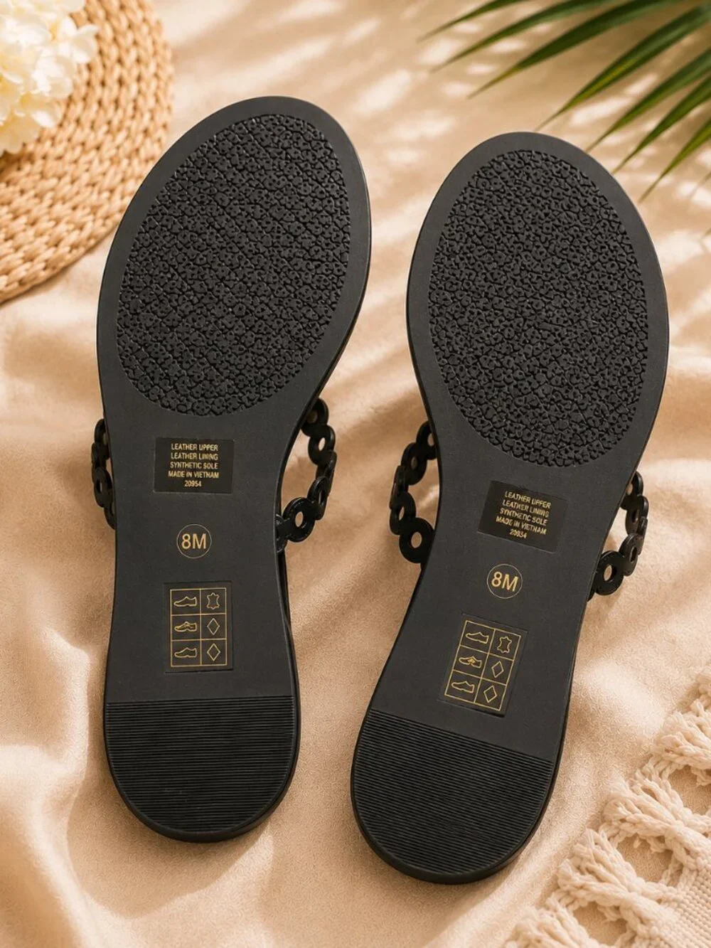 NEW IN BOX Tory Burch Benton Scalloped Thong Sandals
